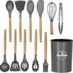Silicon Spatula Set 12 Non Stick Pans